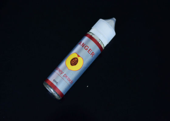 Fruit Vaping Pure E Cigarette Liquid Peach Flavor With Printing Logo supplier