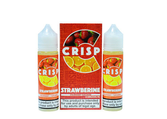 CRISP 60ml Pure Taste Juice E Cigarette Liquid Raspberry Mango Double Bottle Jam supplier