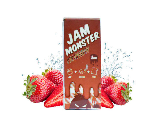 100ML 3MG E Cigarette Liquid ICE Monster Mangerine Guava Melon Colada Jam Monster supplier
