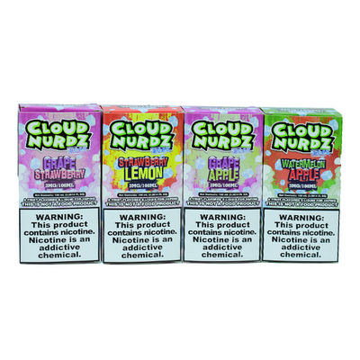 USA Cloud Nurdz Fruit flavors E-Liquid 100ML Good Taste supplier