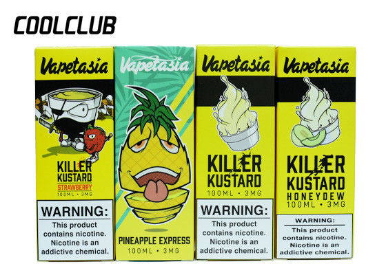 Pineapple Flavor Electronic Cigarette E Juice 100ml Eco Friendly supplier
