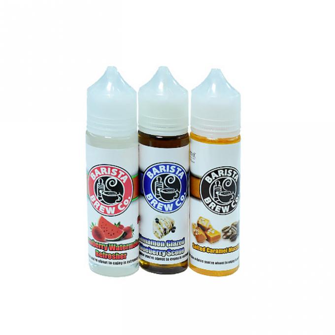 VG/PG Level Electronic Cigarette E Juice Barista Brew Co Flavors Nic Salt