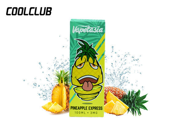 Pineapple Flavor Electronic Cigarette E Juice 100ml Eco Friendly