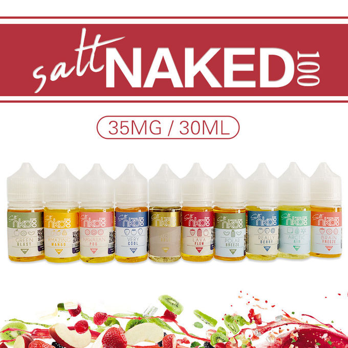 E - Cigarette Naked Pod Salt E Cig Liquid 35mg MSDS Brain Freeze