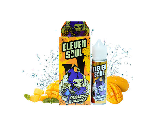 UAS Vapor E Cig Liquid ELEUEN SOUL Fruit Flavors Low Nicotine