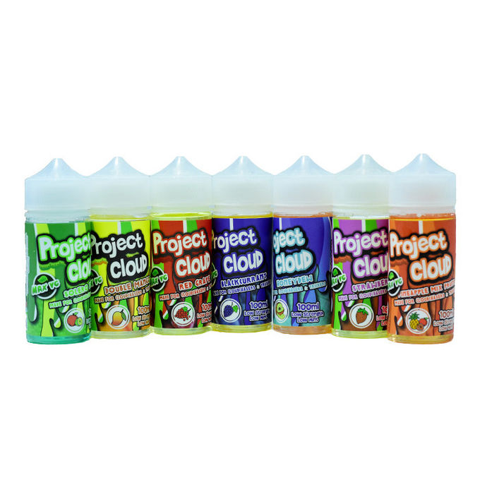 popular products  PROJECT  CLOUD 100ml Fruit flavors Tobacco flavors