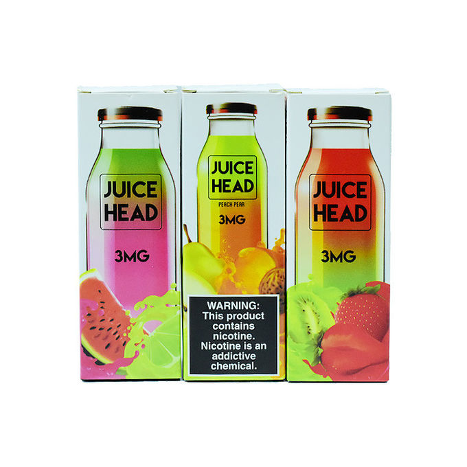 Vapor E Cig Liquid JUICE HEAD 60ml Fruit Flavors