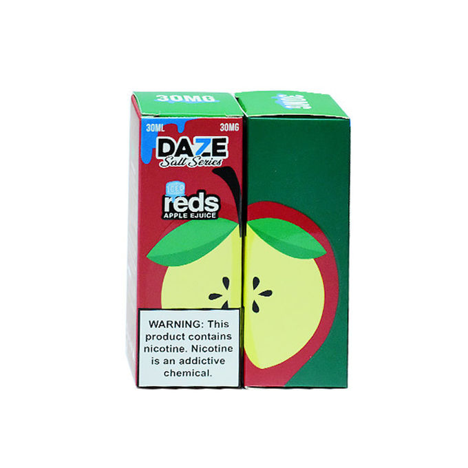 ODM E Cigarette Liquid Salt - Reds Salt Strawberry Lemon Flavors Plastic Bottle Packaging