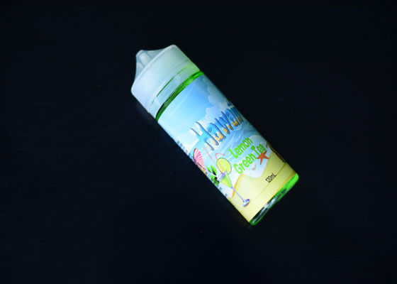 Lemon Green Tea 120ml E Liquid , Vapor Cigarette Liquid 99% Pure Nicotine supplier