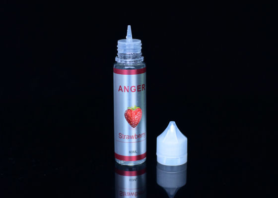 Single Smooth Taste Electronic Cigarette Juice Strawberry 70/30 E Juice With 99.9% Nic supplier