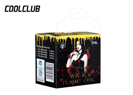316L Demon Killer Wick And Prebuilt Flame Coil With CE RoHS FCC supplier