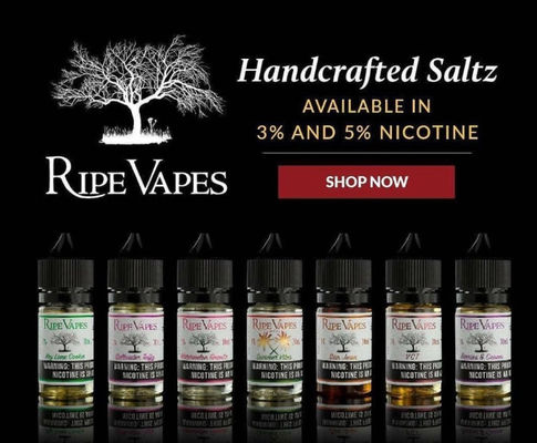 smoke pod Ripe Vapes  Salt  50MG with good taste supplier