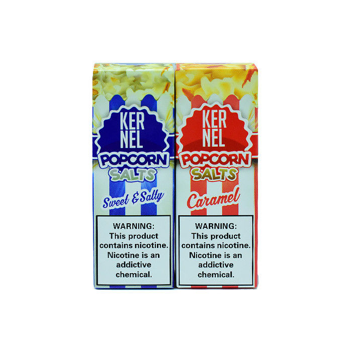 OEM Electronic Cigarette Juice 30ml / 25mg Pod Two Fresh Flavors Of Popcorn supplier